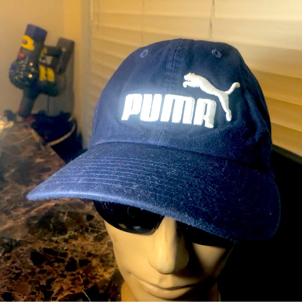 Puma 100759 Men’s Blue White Adjustable Baseball Cap